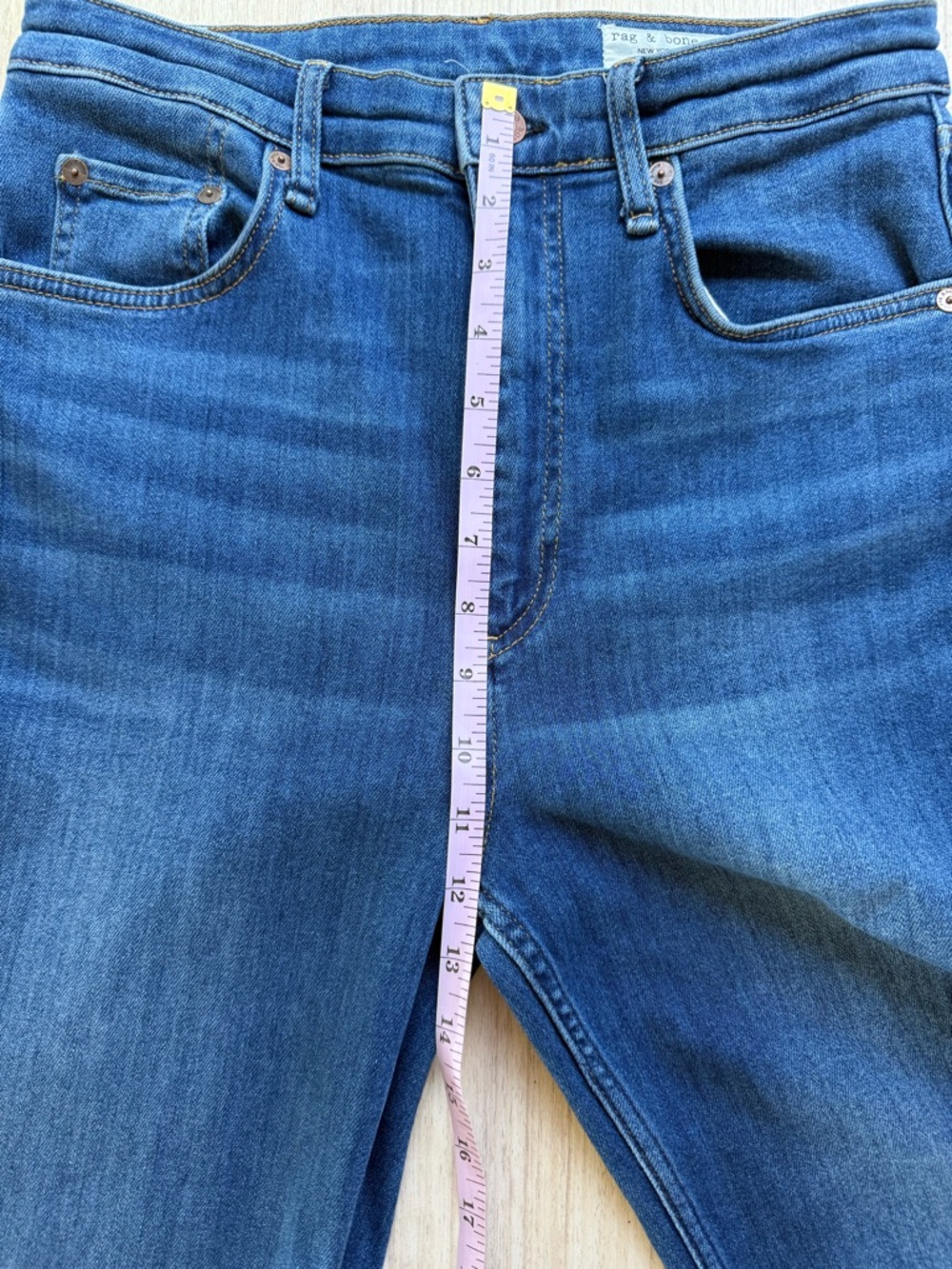 Rag and Bone - Casey High Rise Flare Jean - Sz 30 - Picture 6 of 8